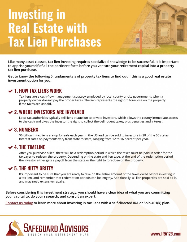 Real Estate Investment with Tax Liens Checklist